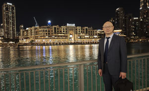 河南龙翼总经理赵冬新赴迪拜、阿布扎比考察交流